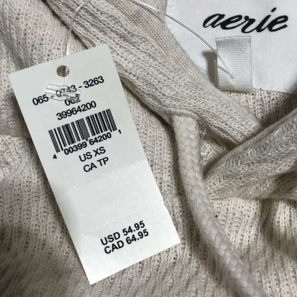 NWT Women’s Aerie cropped hoodie - Picture 4 of 4